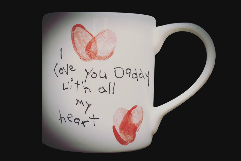 Paint a Pot Studios - I Love You Daddy Keepsake Mug