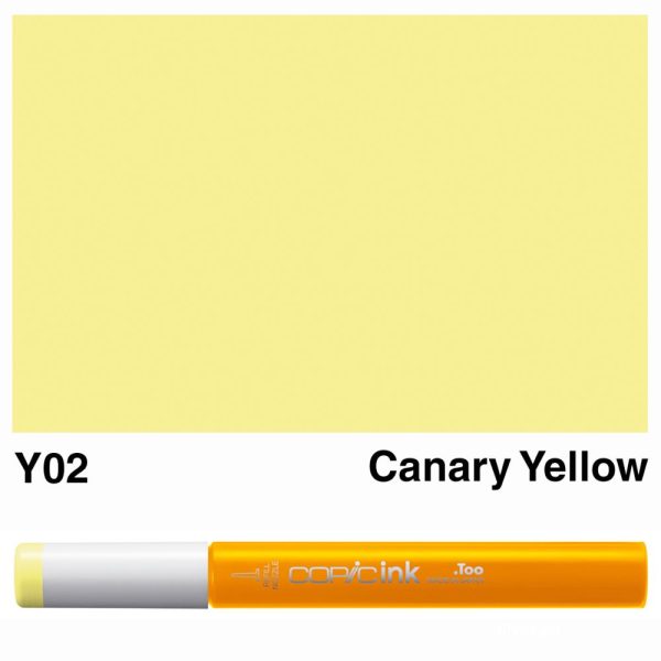 Copic Ink Y02 Canary Yellow