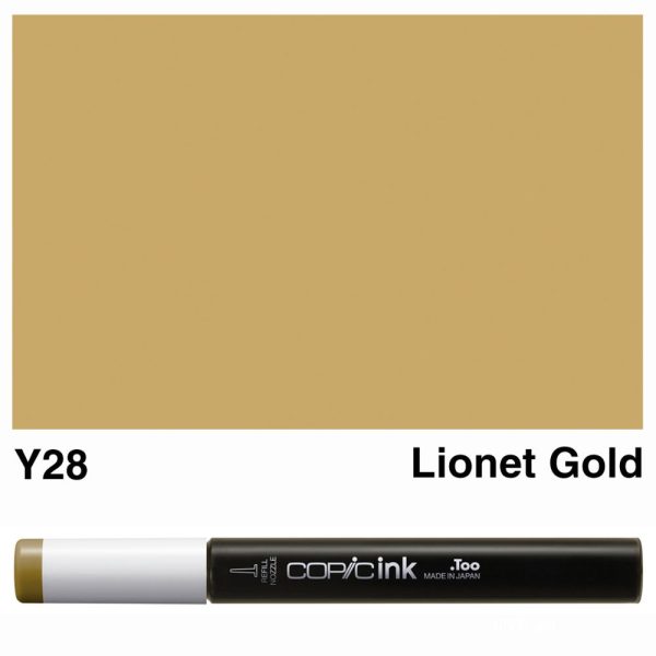 Copic Ink Y28 Lionet Gold