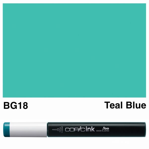 Copic Ink BG18 Teal Blue