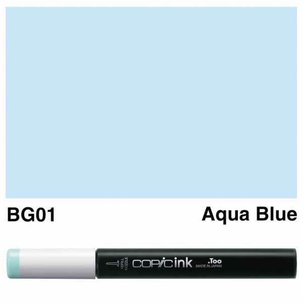 Copic Ink BG01 Aqua Blue