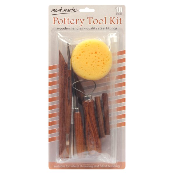 Mont Marte Pottery Tool Kit 10pc