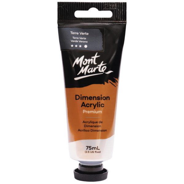 Mont Marte Dimension Acrylic 75mls - Terre Verte