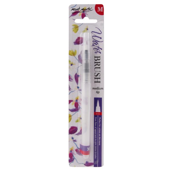 Mont Marte Water Brush Round - Medium Tip