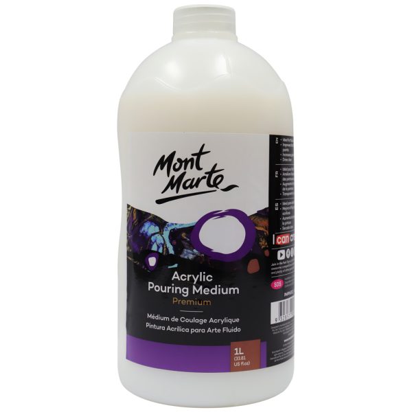 Mont Marte Acrylic Pouring Medium 1Litre