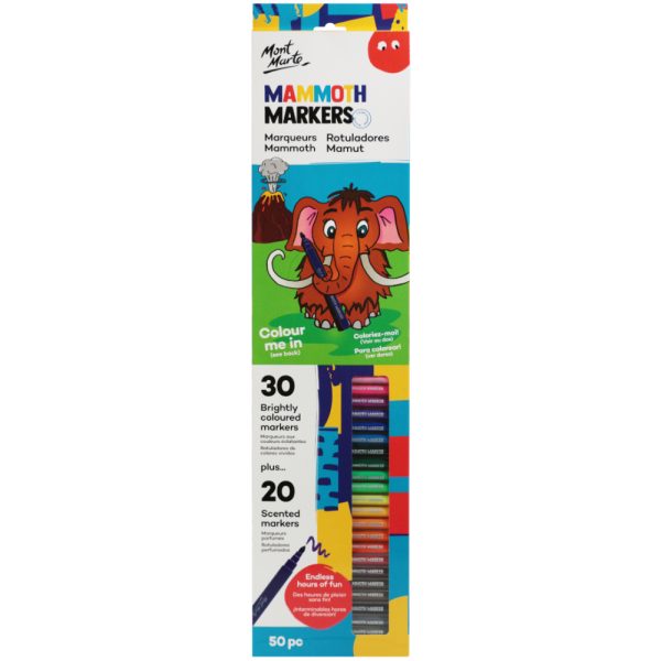 Mont Marte MaMont Marteoth Markers Set 50pc