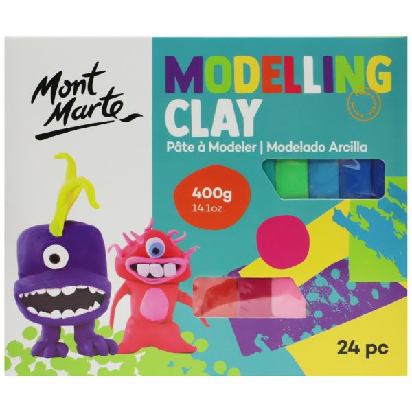 Mont Marte Modelling Clay 24pc