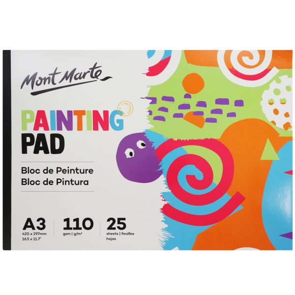 Mont Marte Painting Pad A3 25 Sheets