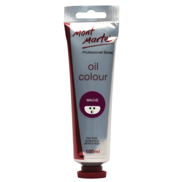 Mont Marte Oil Paint 100mls - Mauve