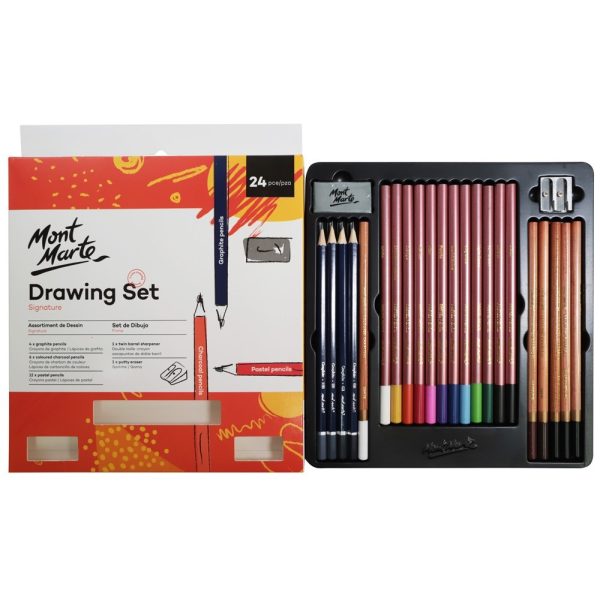 Mont Marte Drawing Set 24 pcs