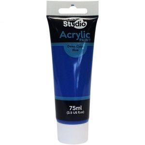Mont Marte Signature Acrylic Paint 75ml Tube - Deep Cyan Blue