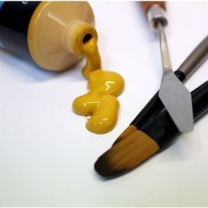 Mont Marte Signature Acrylic Paint 75ml Tube - Yellow Ochre