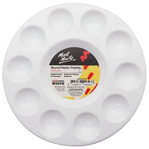 Mont Marte Round Plastic Palette